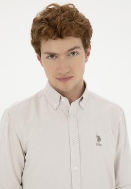 Erkek Taş Uzun Kollu Gömlek - 50288659001