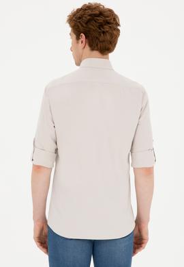 Erkek Taş Uzun Kollu Gömlek - 50288659001