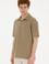 Erkek Comfort Fit Polo Yaka Haki Tişört