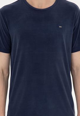 Erkek Lacivert Basic Tişört - 50285294056
