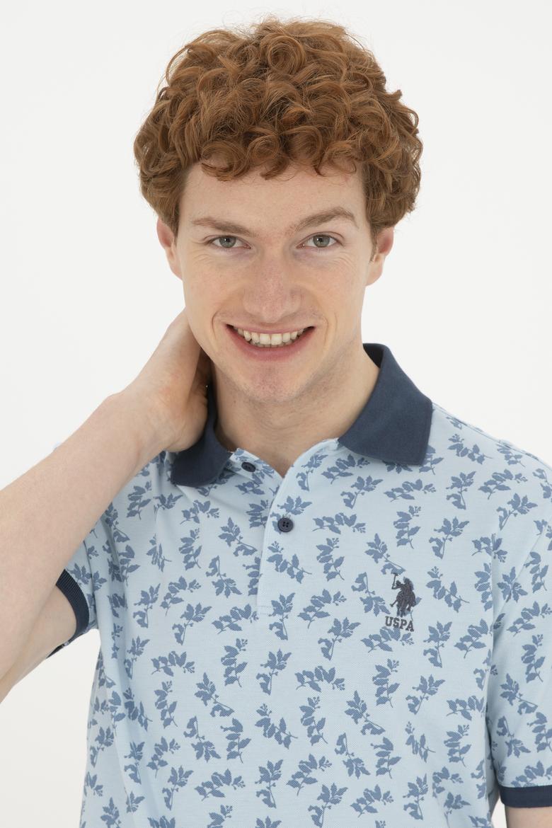 Erkek Açık Mavi Tişört - 50289864097