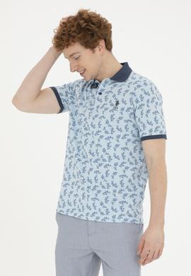 Erkek Açık Mavi Tişört - 50289864097