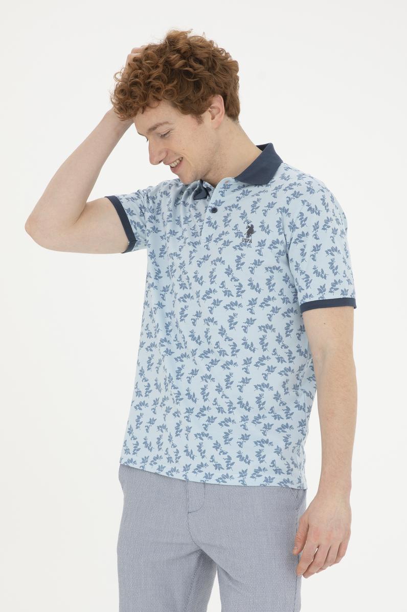 Erkek Açık Mavi Tişört