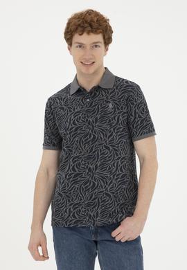 Erkek Antrasit Melanj Tişört - 50289864207