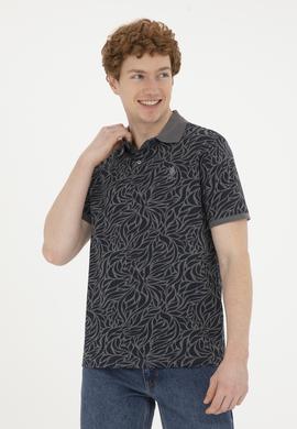 Erkek Antrasit Melanj Tişört - 50289864207