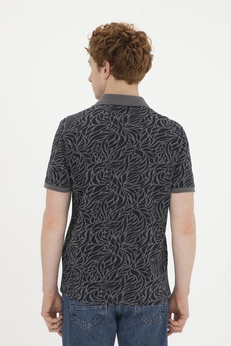 Erkek Antrasit Melanj Tişört - 50289864207