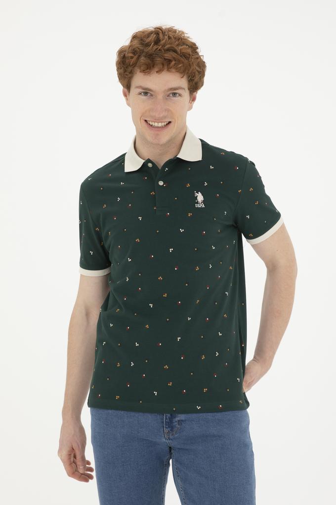 Erkek Koyu Yeşil Tişört