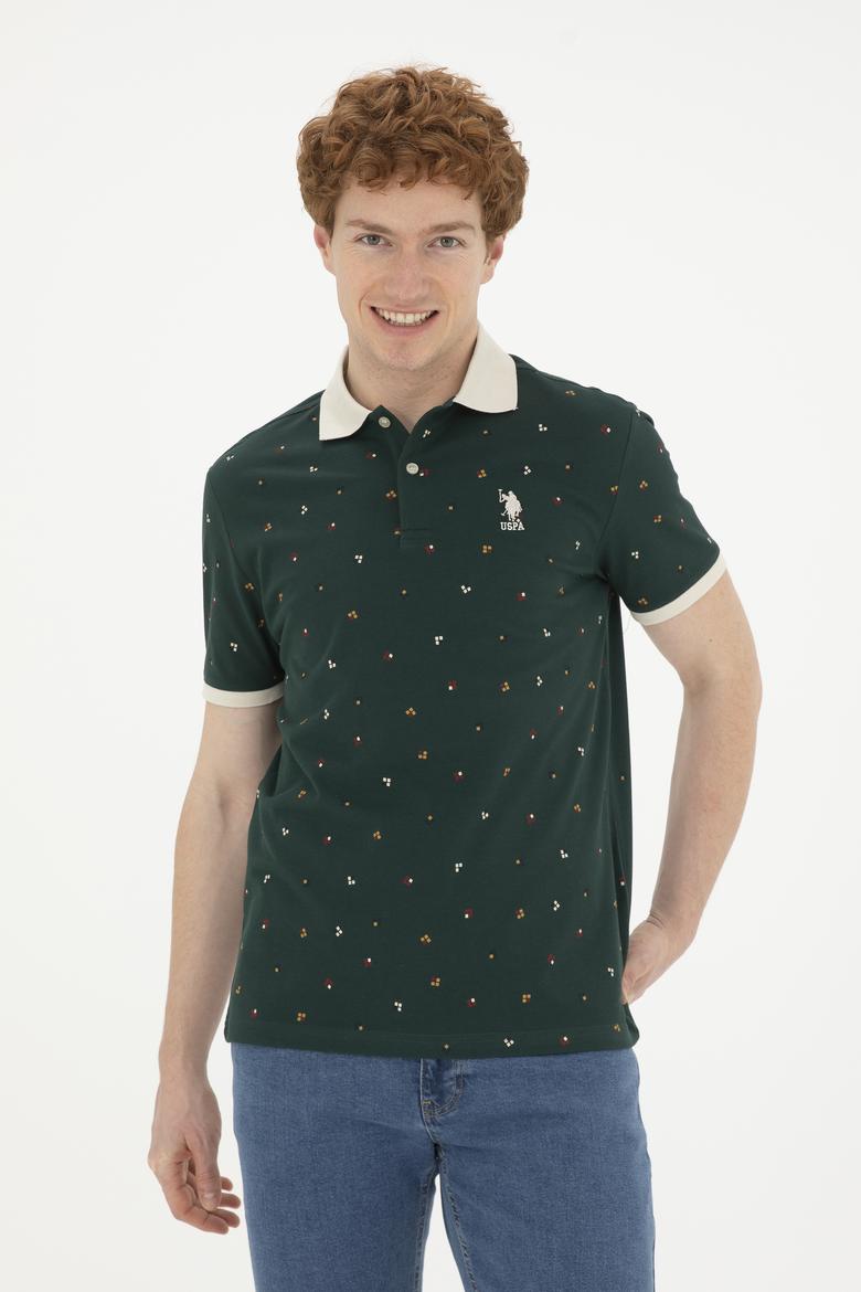 Erkek Koyu Yeşil Tişört