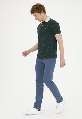 Erkek Koyu Yeşil Tişört - 50289864349