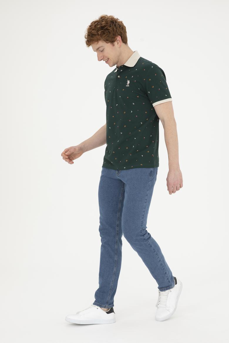 Erkek Koyu Yeşil Tişört - 50289864349