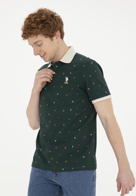 Erkek Koyu Yeşil Tişört - 50289864349