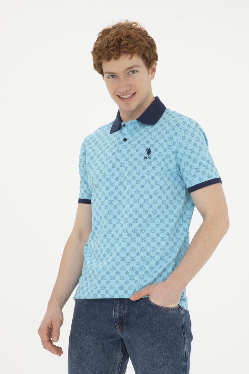 Erkek Turkuaz Tişört