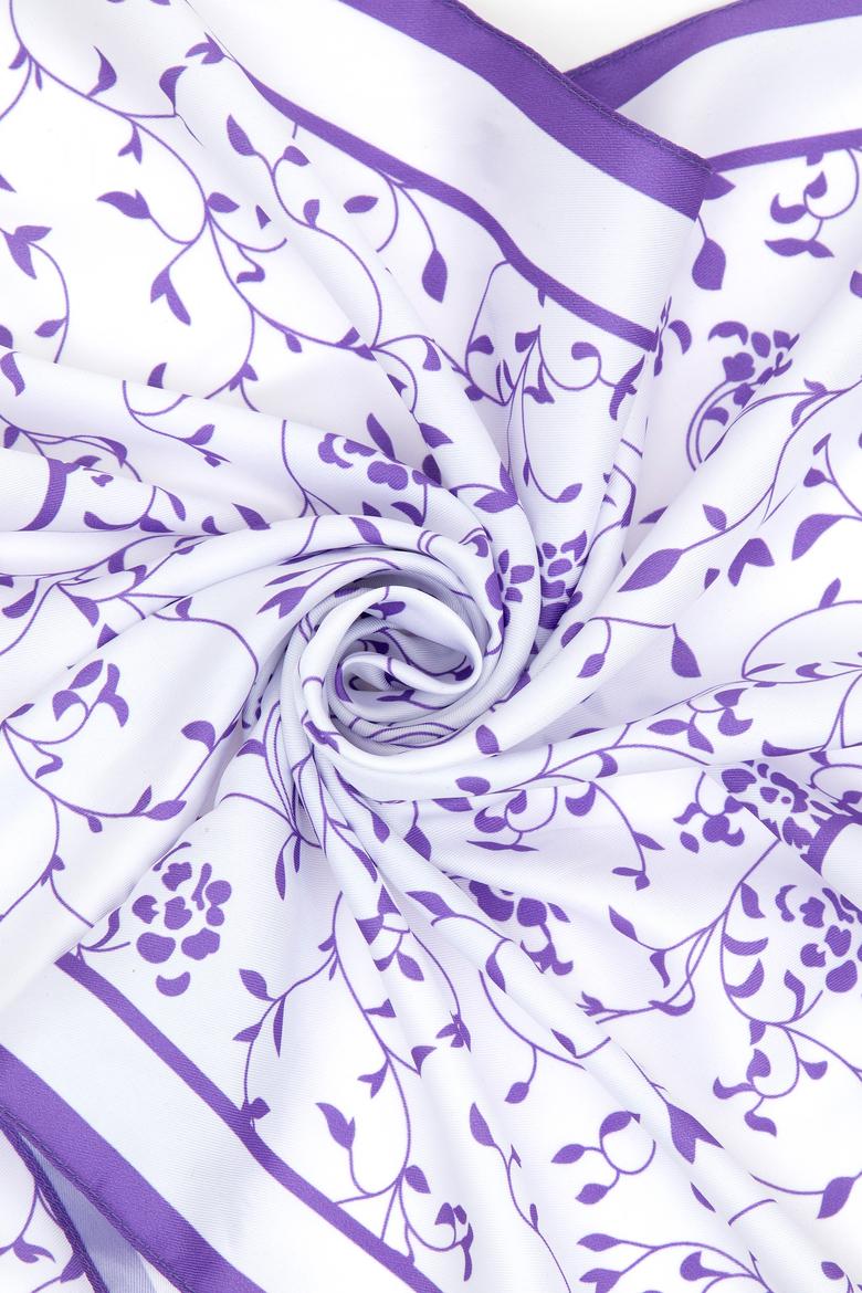 Kadın Kutulu Fularlı Hediyelik Lacivert Çapraz Çanta - 50295940003