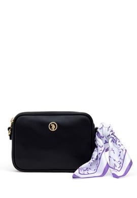 Kadın Kutulu Fularlı Hediyelik Lacivert Çapraz Çanta - 50295940003