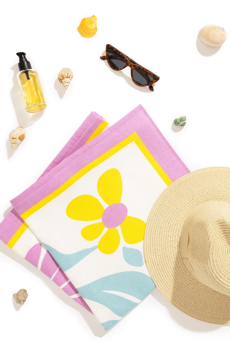 Kız Çocuk Mint Plaj Havlusu