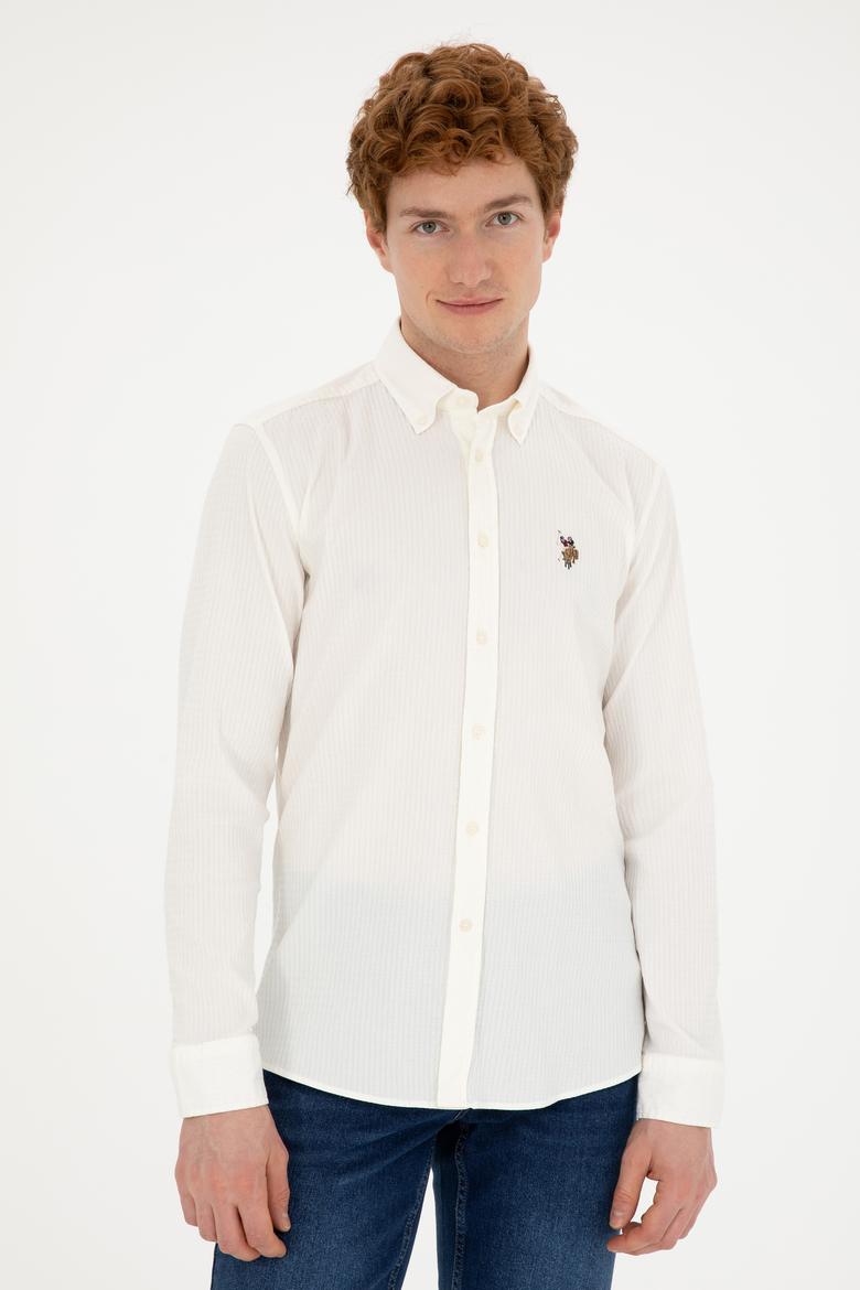 Erkek Taş Uzun Kollu Gömlek - 50272752032