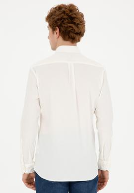 Erkek Taş Uzun Kollu Gömlek - 50272752032