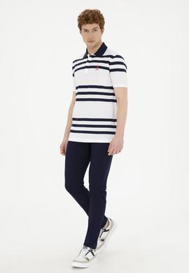 Erkek Lacivert Kanvas Pantolon - 50289420059