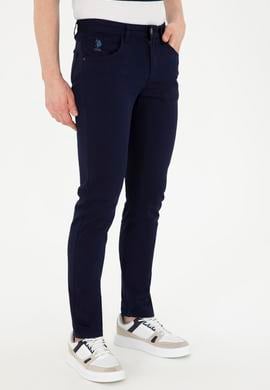 Erkek Lacivert Kanvas Pantolon - 50289420059
