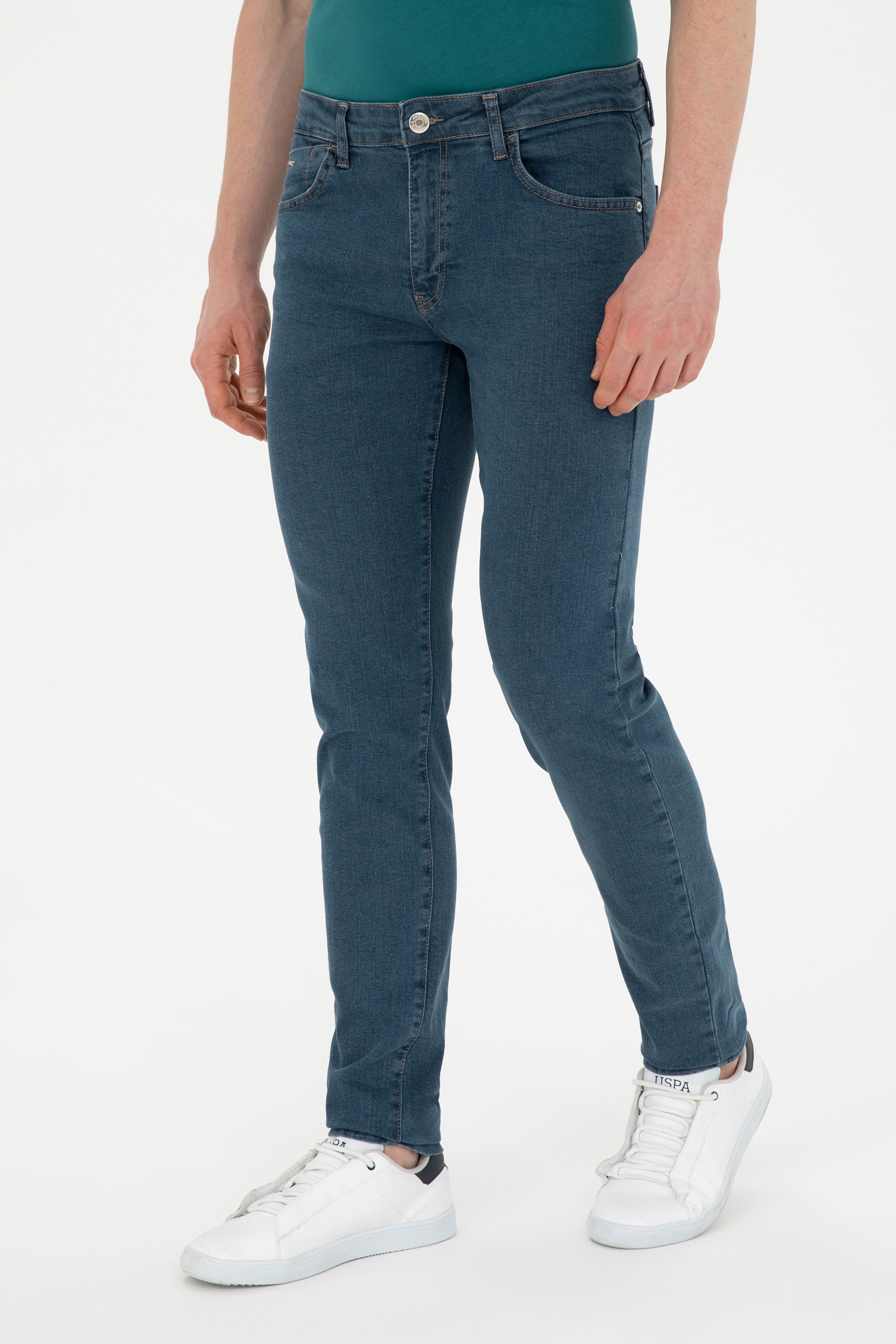 Erkek Mavi Jean Pantolon - Image 2