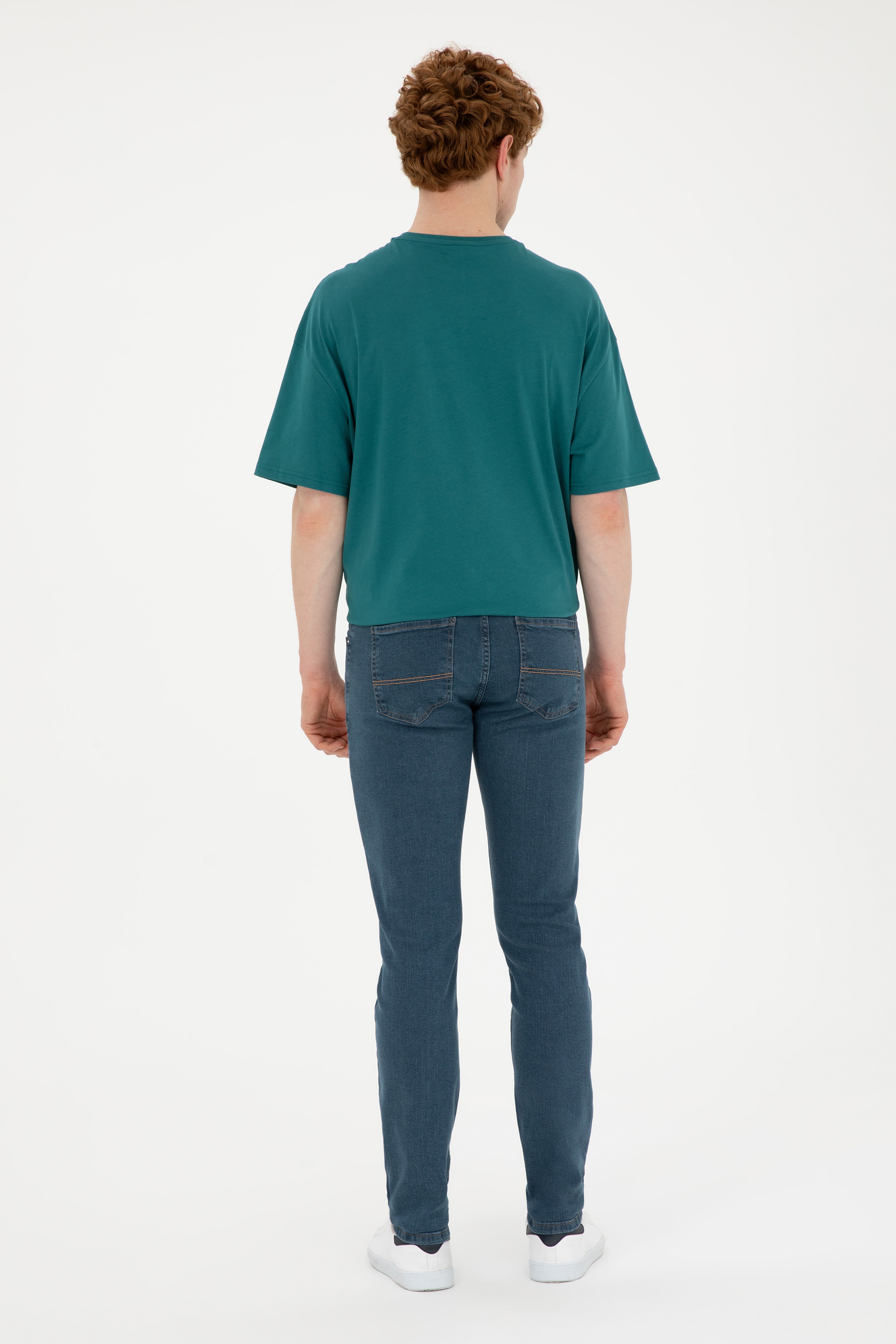 Erkek Mavi Jean Pantolon