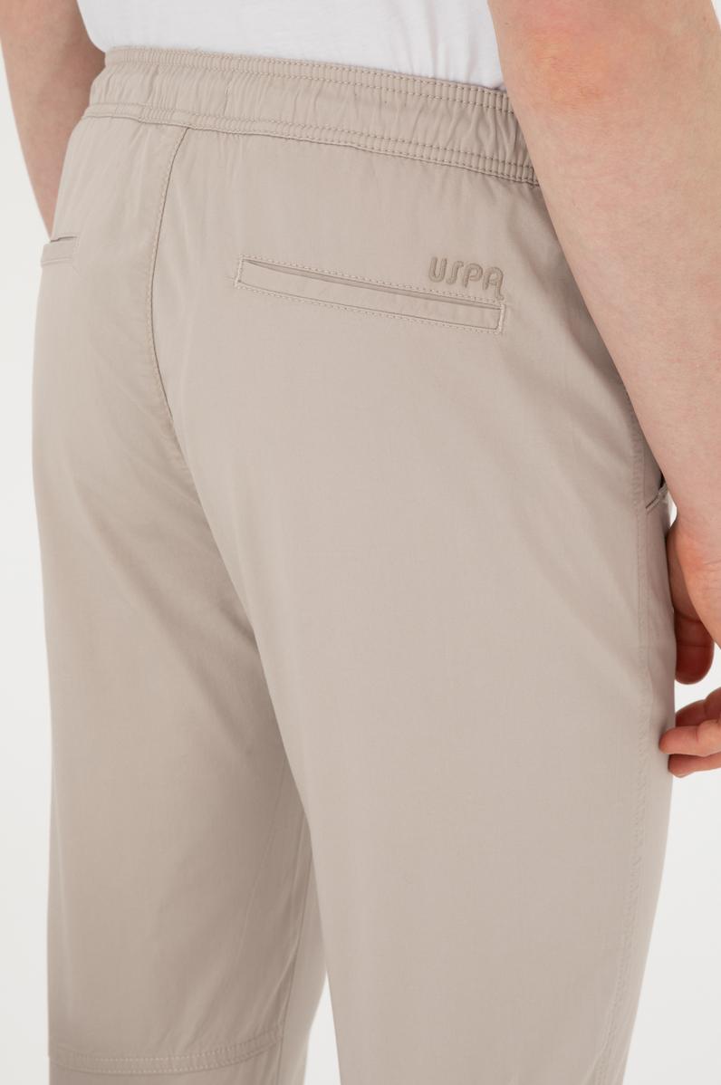 Erkek Taş Kanvas Pantolon