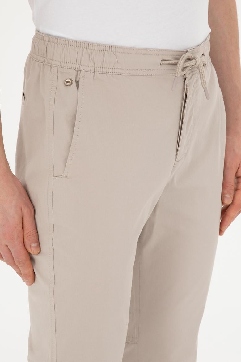 Erkek Taş Kanvas Pantolon - 50283970120