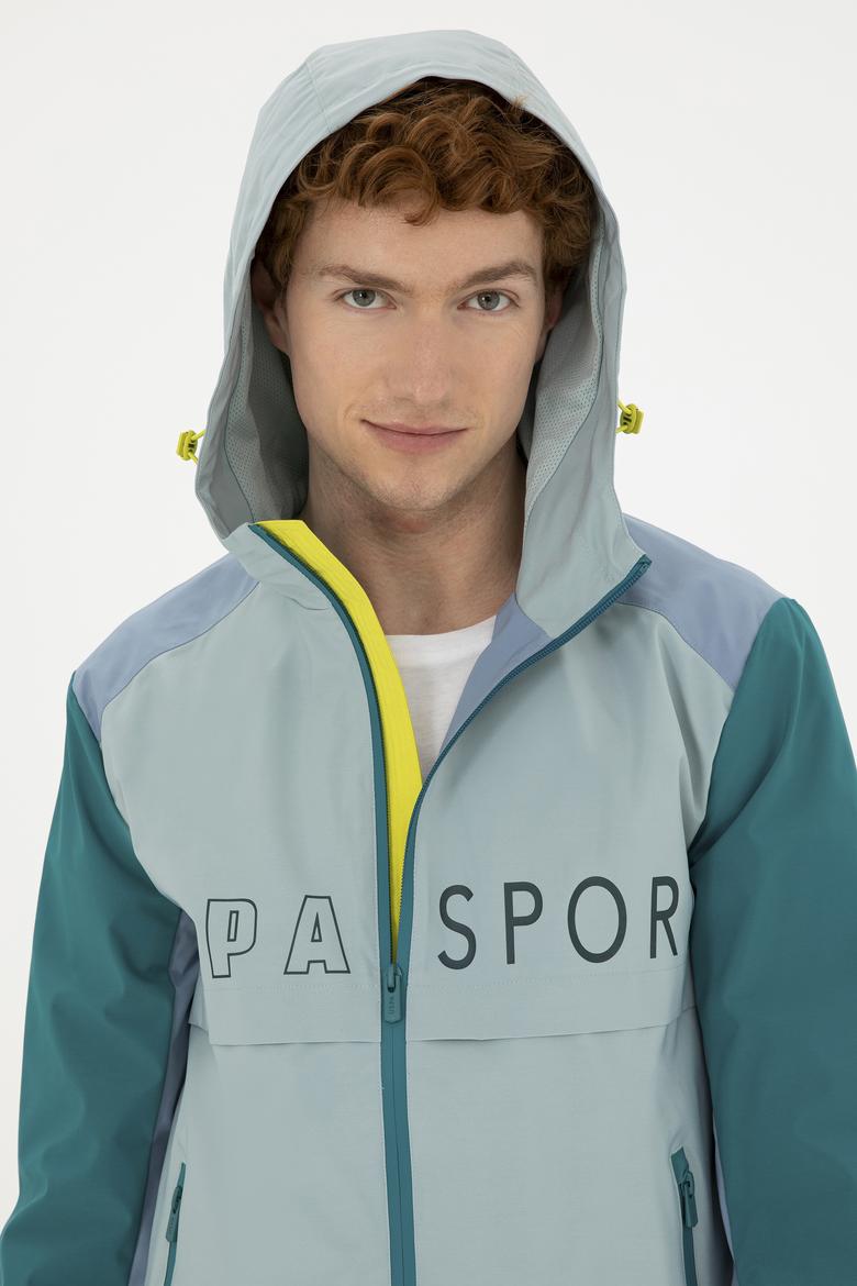 Erkek Su Yeşili Mont - 50280828019