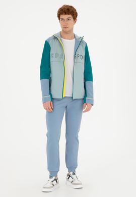 Erkek Su Yeşili Mont - 50280828019