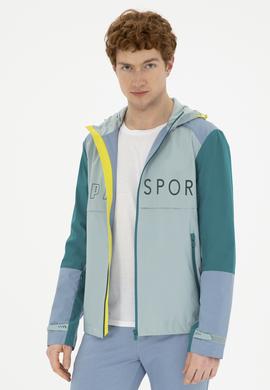 Erkek Su Yeşili Mont - 50280828019