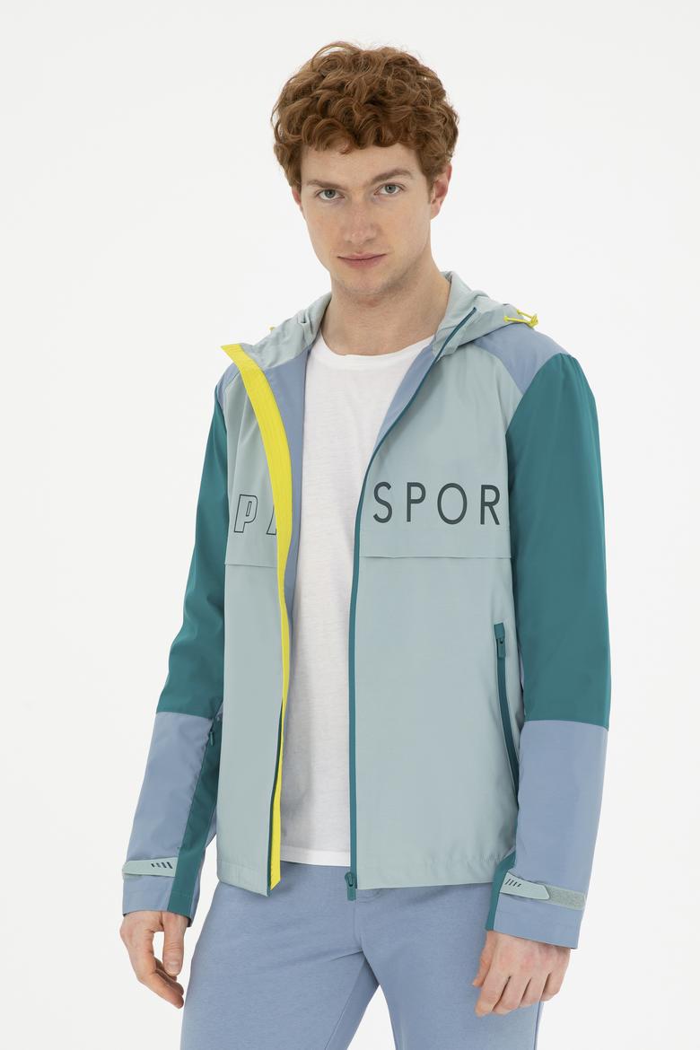 Erkek Su Yeşili Mont