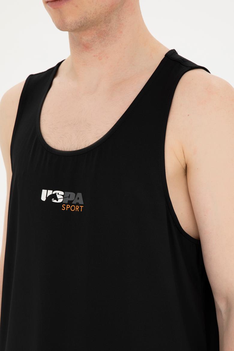 Erkek Regular Fit Bisiklet Yaka Siyah Tişört - 50281481041