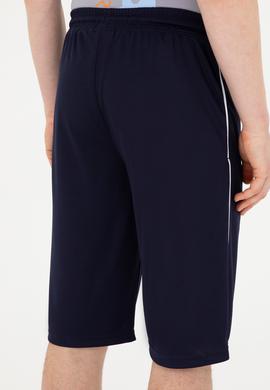 Erkek Lacivert Örme Şort - 50281506006