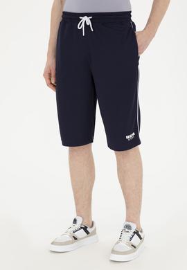 Erkek Lacivert Örme Şort - 50281506006