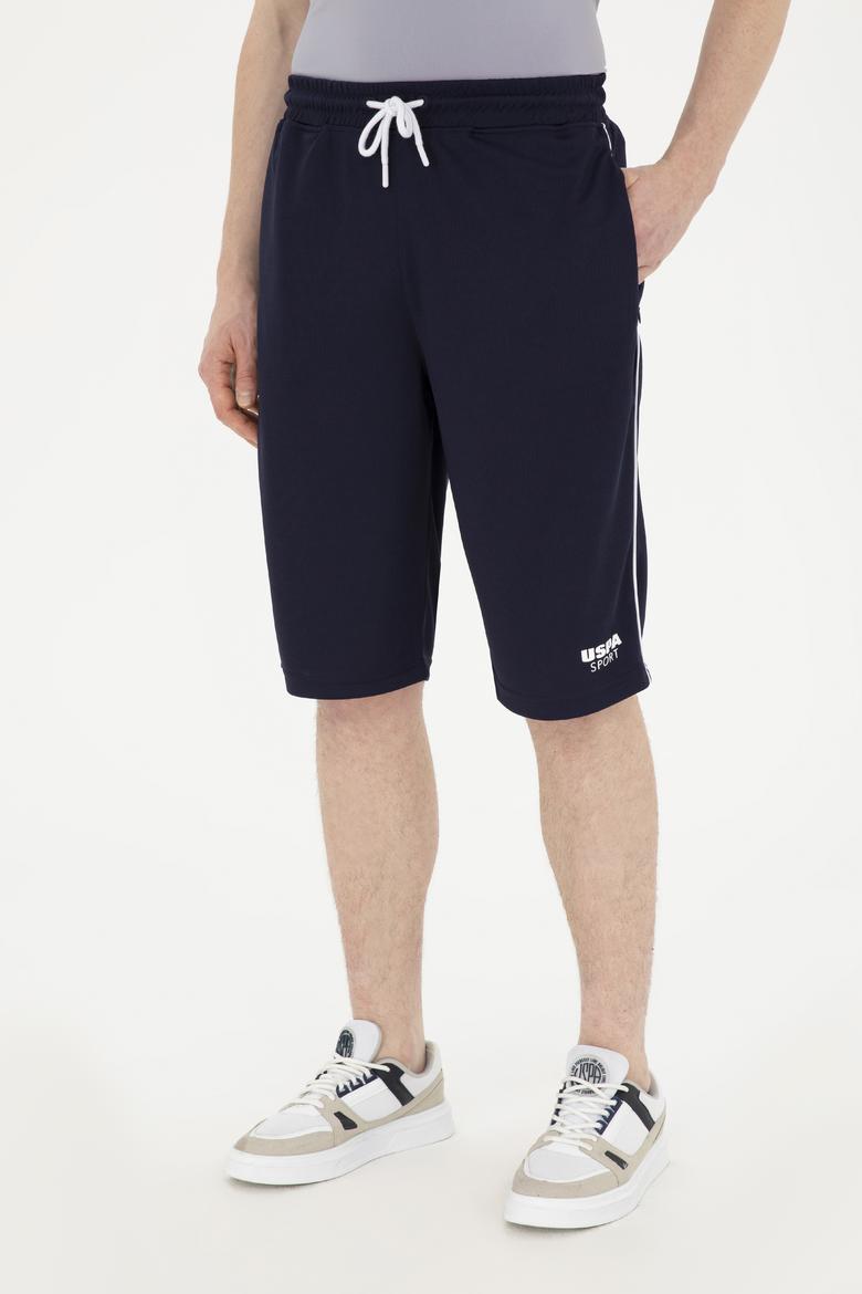 Erkek Lacivert Örme Şort - 50281506006