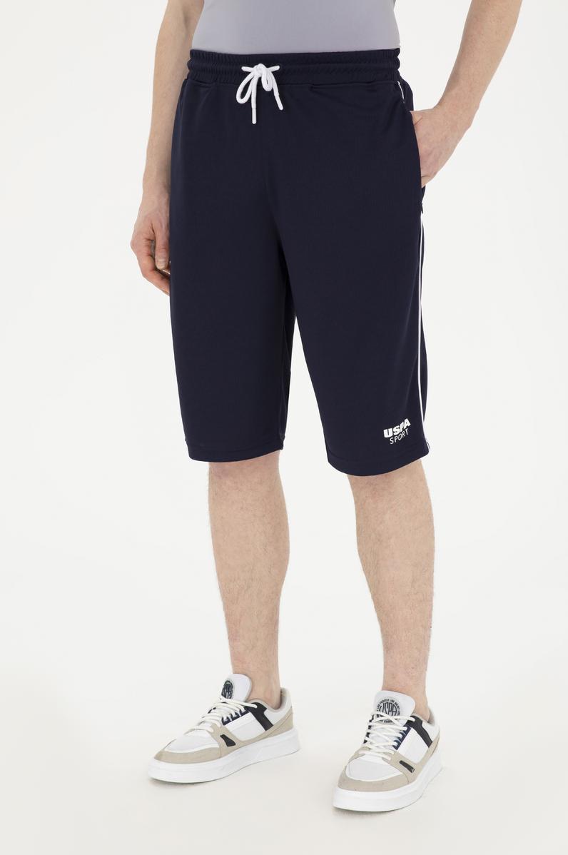 Erkek Lacivert Örme Şort