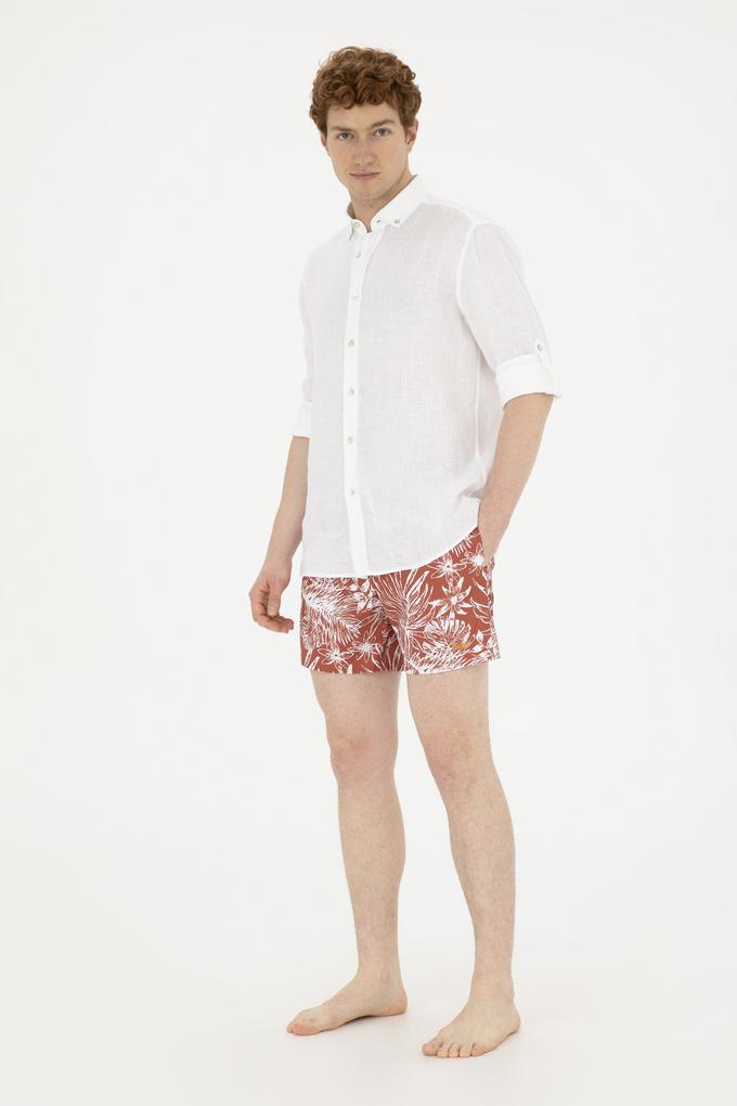 Erkek Pudra Deniz Şortu