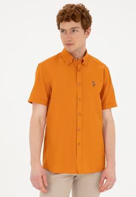 Erkek Kiremit Kısa Kollu Gömlek - 50283819015