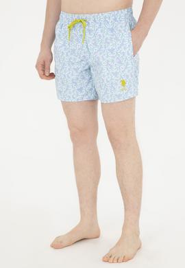 Erkek Açık Mavi Deniz Şortu - 50282940012