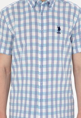 Erkek Saks Kısa Kollu Gömlek - 50282804013