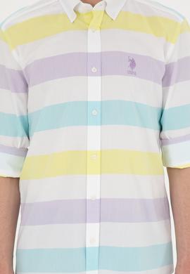 Erkek Lila Uzun Kollu Gömlek - 50282891023