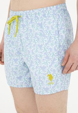 Erkek Açık Mavi Deniz Şortu - 50282940012