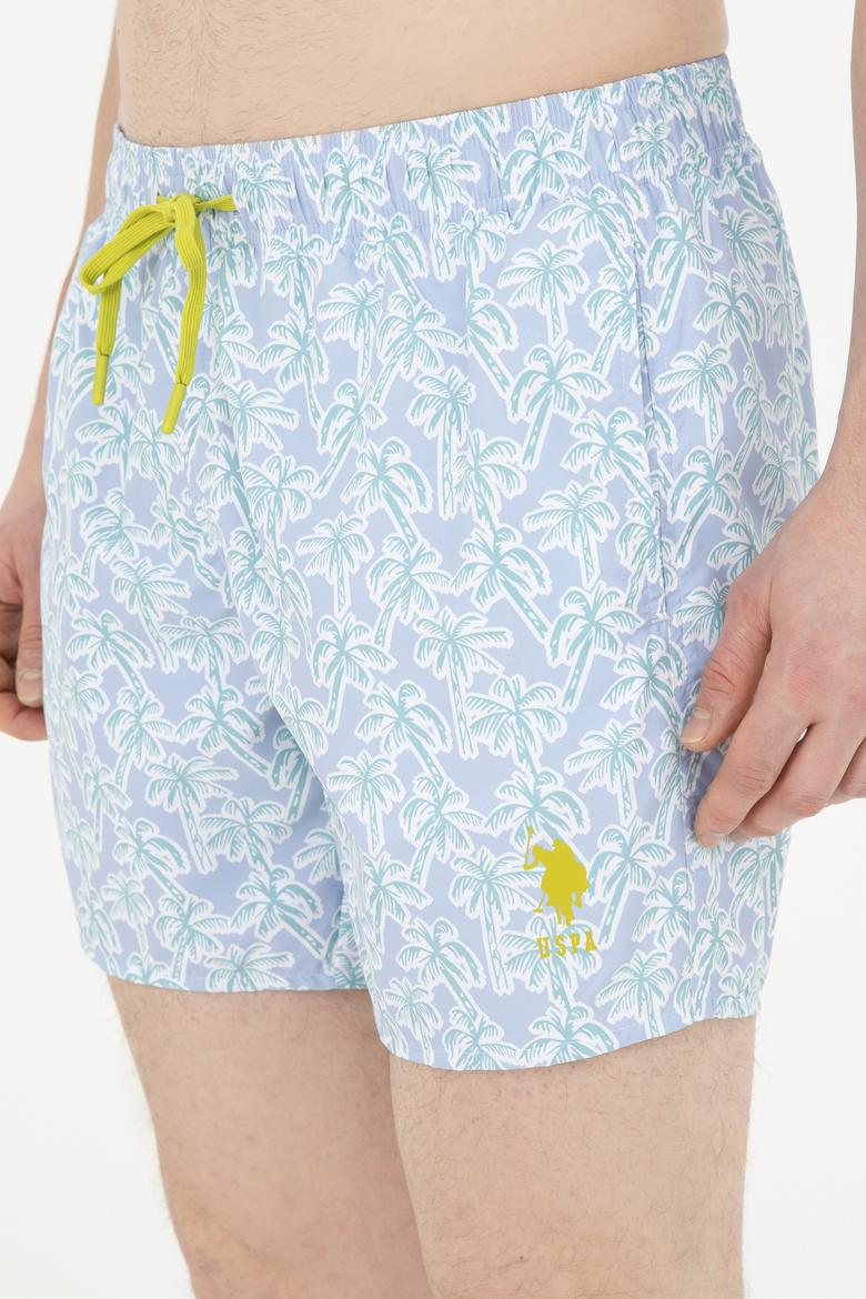 Erkek Açık Mavi Deniz Şortu - 50282940012