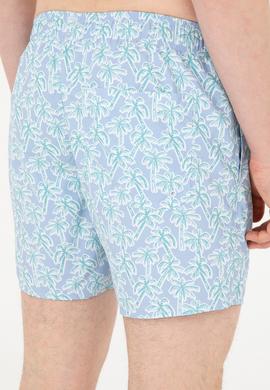 Erkek Açık Mavi Deniz Şortu - 50282940012