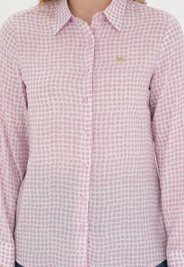 Kadın Manolya Uzun Kollu Gömlek - 50289100004