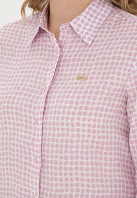 Kadın Manolya Uzun Kollu Gömlek - 50289100004