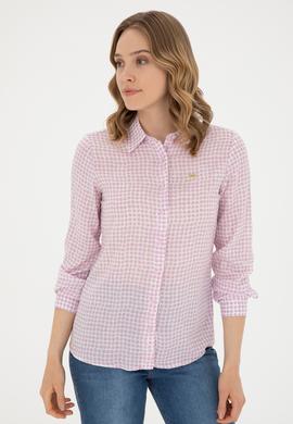 Kadın Manolya Uzun Kollu Gömlek - 50289100004