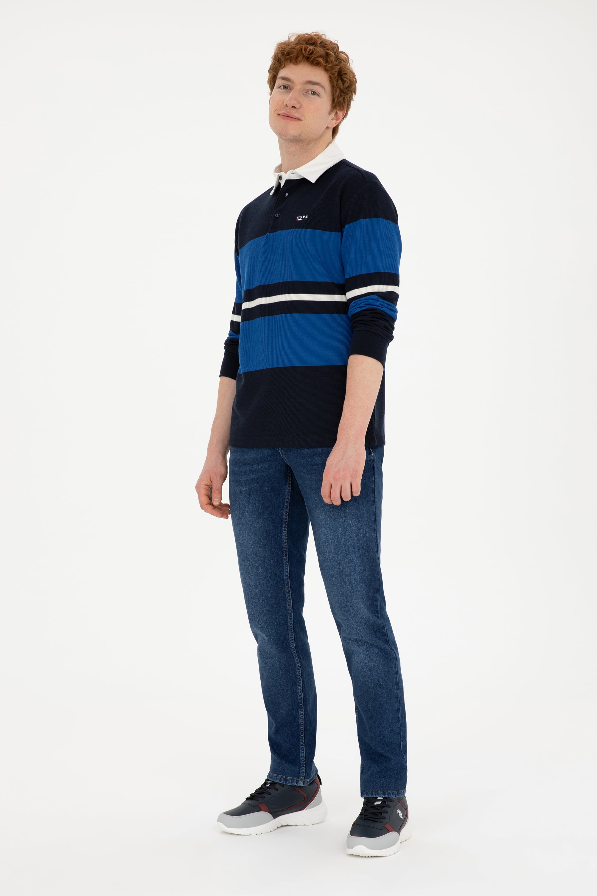 Erkek Lacivert Sweatshirt