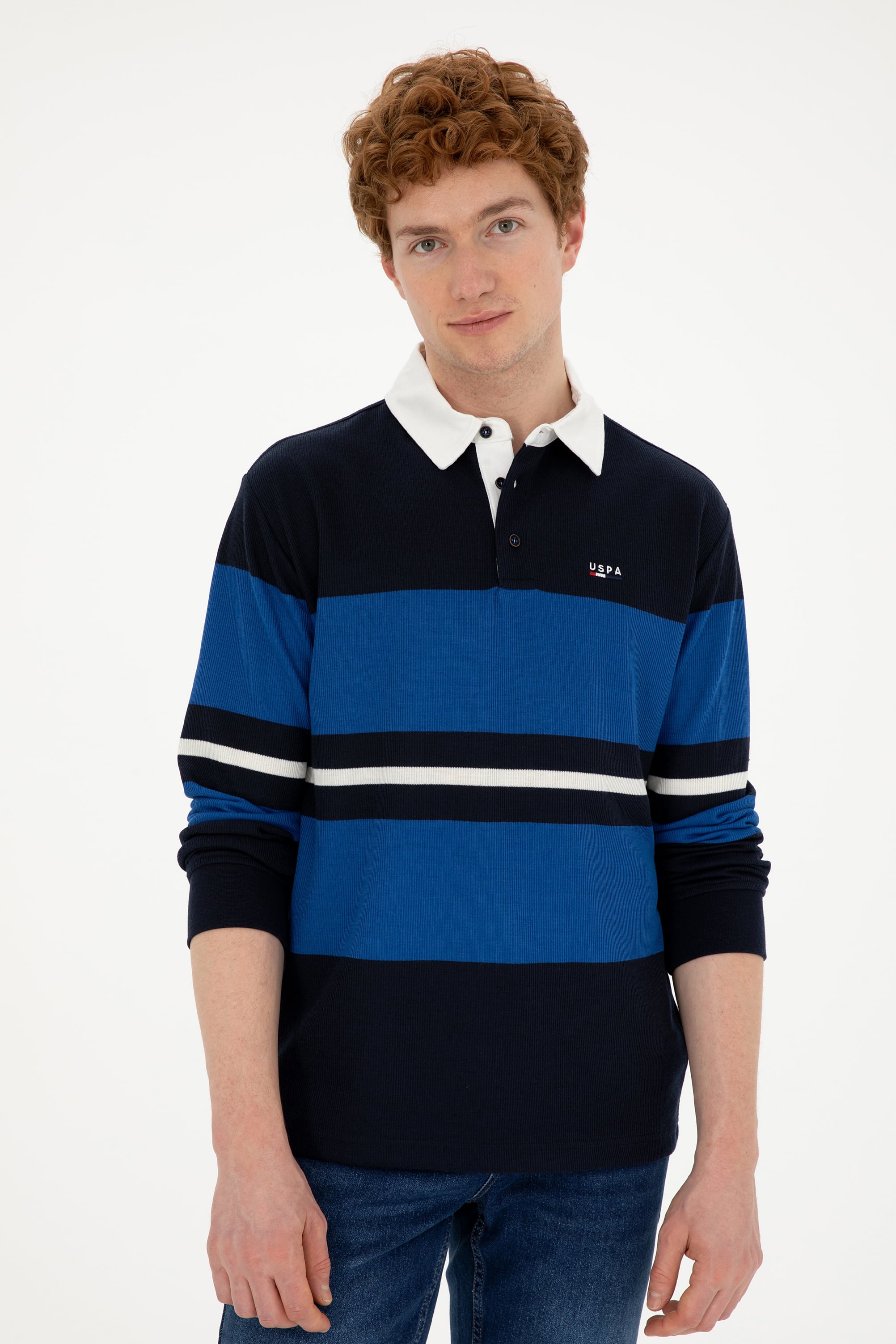 Erkek Lacivert Sweatshirt