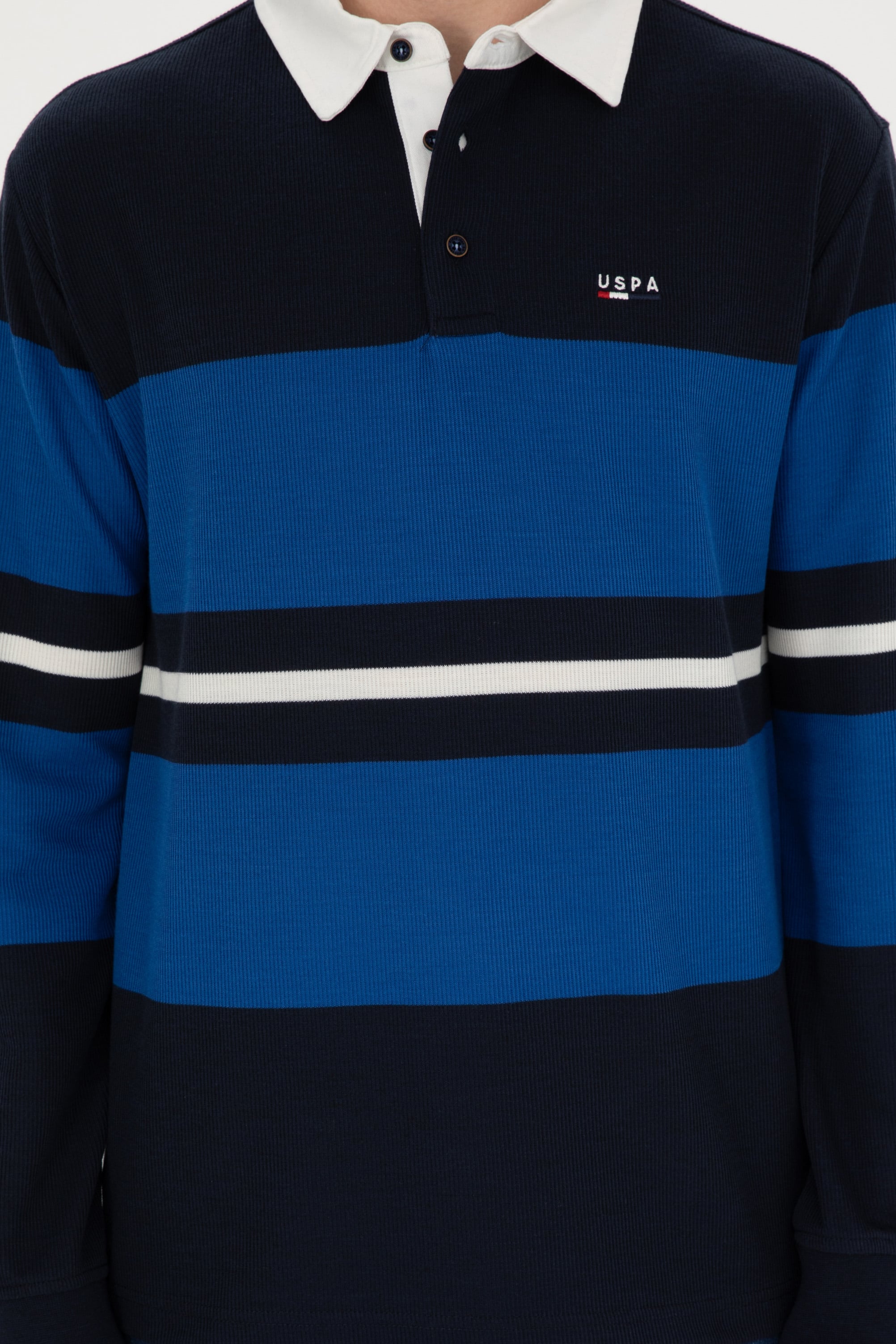 Erkek Lacivert Sweatshirt - Image 6